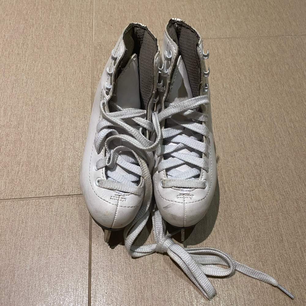 white ice skates